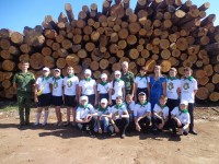 Экскурсия на деревоперерабатывающее предприятие "Белый лес"